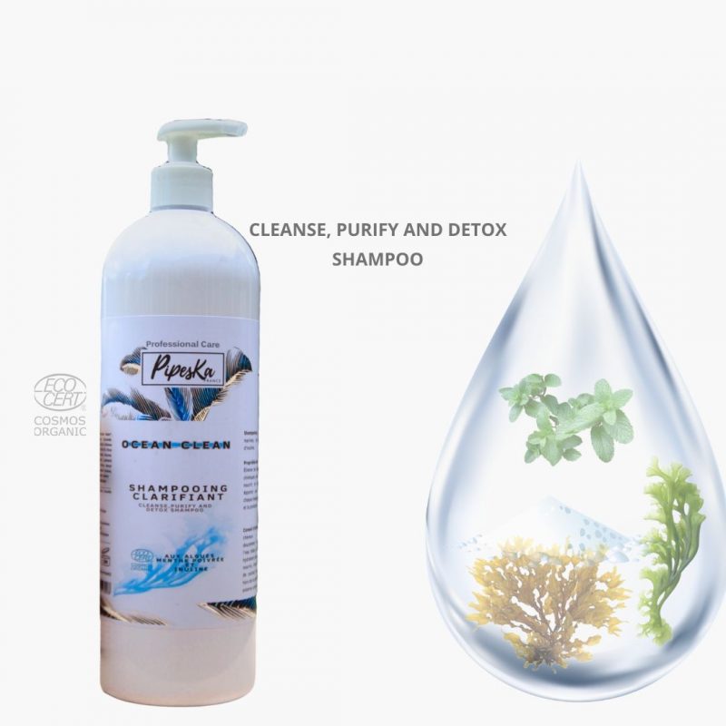 Avantages du Shampooing Clarifiant Naturel Ocean Clean Nettoyage en Profondeur : Élimine efficacement les résidus de produits coiffants, la saleté et l'excès de sébum. Formule Naturelle et Bio : Composé à 97% d'ingrédients d'origine naturelle, idéal pour les personnes recherchant des produits sans substances chimiques agressives. Vegan et Non Testé sur les Animaux : Ce shampooing est éthique, sans ingrédients d'origine animale, ce qui en fait un choix idéal pour les consommateurs soucieux du bien-être animal. Apaisement du Cuir Chevelu : Réduit les irritations et les démangeaisons, parfait pour les cuirs chevelus sensibles. Stimule la Croissance : Favorise la pousse de cheveux sains et résistants grâce à des ingrédients actifs ciblés. Préparation Optimale : Prépare les cheveux et le cuir chevelu avant les traitements (lissage, coloration) pour une meilleure absorption des soins. Hydratation Équilibrée : Nettoie sans dessécher, maintenant ainsi l'hydratation naturelle des cheveux. Parfum Rafraîchissant : Offre une expérience agréable avec son parfum marin frais, rendant chaque lavage stimulant. Fabrication Française : Produit fabriqué en France, respectueux de l'environnement et des normes de qualité élevées.