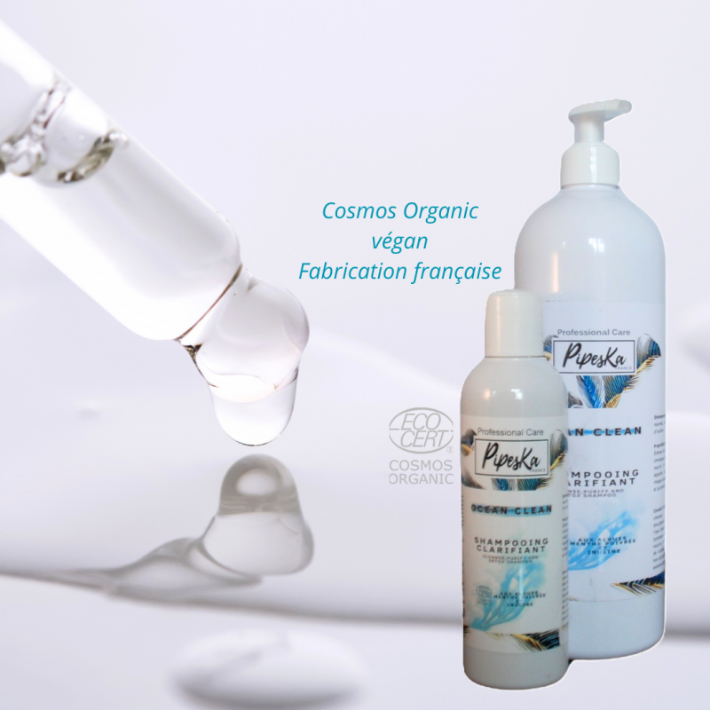 Shampooing Clarifiant Bio Ocean Clean – Détox-Cosmos Organic 250 ml – Image 4