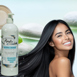 Shampooing cheveux fins Hydra Marin | COSMOS Organic – Formule naturelle douce 1l