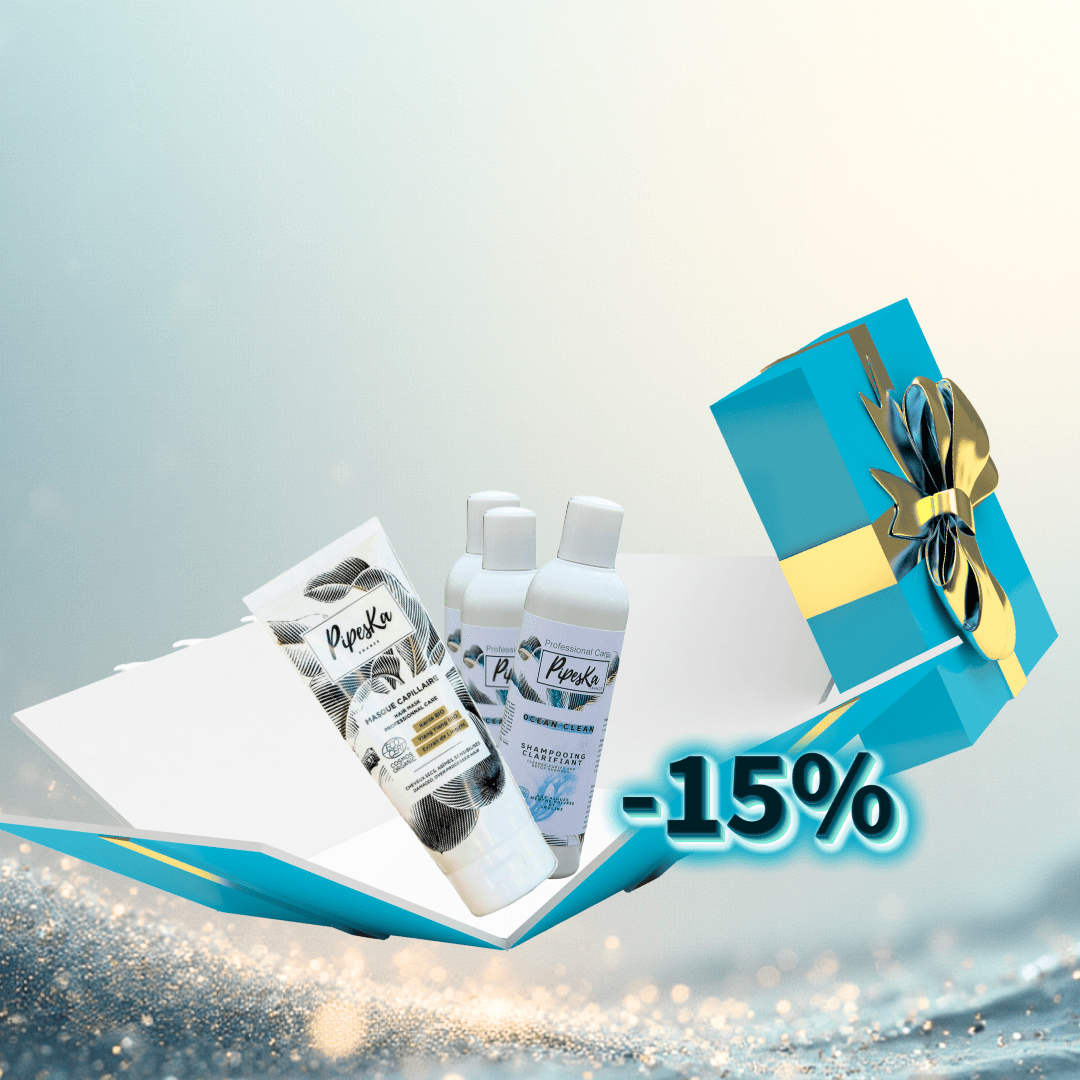 Coffret de Noël Pipeska – Shampooing + Masque Bio | –15 % Édition Limitée – Image 3