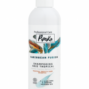 Pipeska Caribbean Fusion – Shampooing Soie Tropical Bio COSMOS Organic – Cheveux Fragiles 250 ml