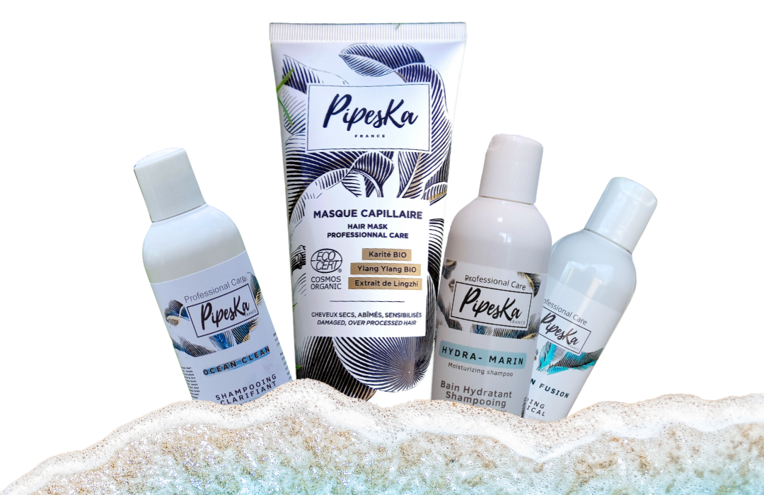 Gamme de soins capillaires bio Pipeska pour cheveux bouclés, frisés et crépus